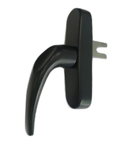 Alüminyum Eksenel Pencere Kol Tek Dilli Antrasit