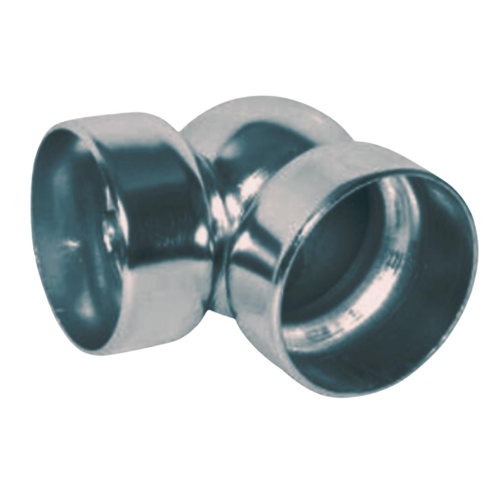 16mm Boş Küre Topuz Dirsek Antrasit 5 Li Paket