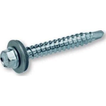 Meridyen Trapez Çatı Vidası 5.5X75 6mm 200 Lü