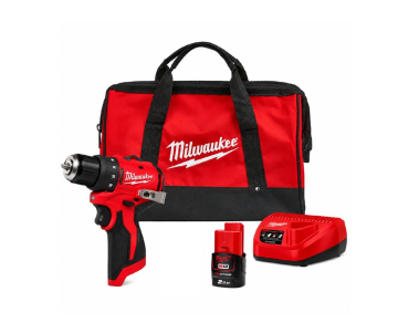 Milwaukee M12 BLDDRC-201BRF Kömürsüz Akülü Matkap