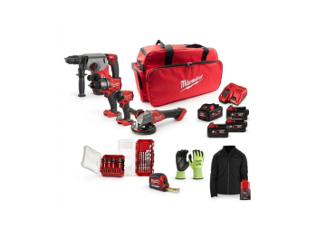 Milwaukee M18 FPP4E-554TM 4 Lü Set