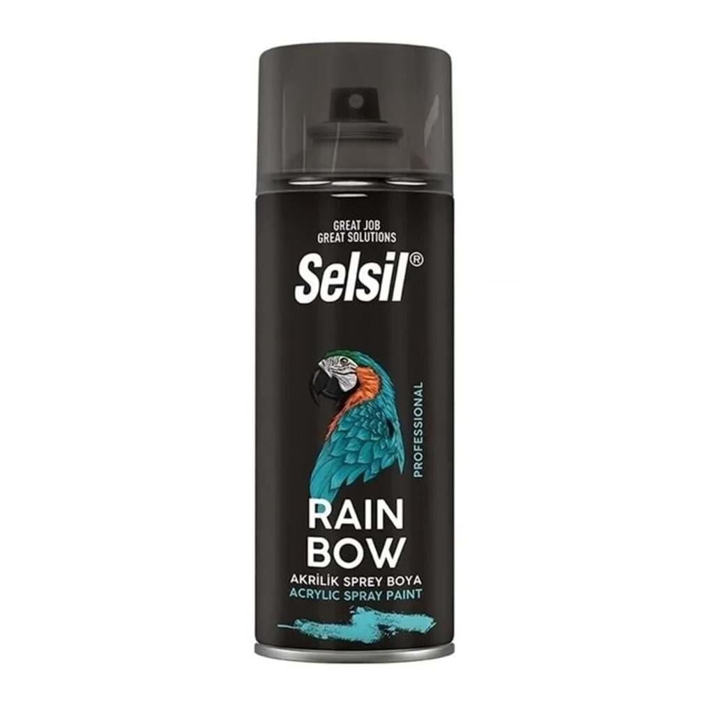 Selsil Sprey Boya Alüminyum Gri Ral9007 400ml