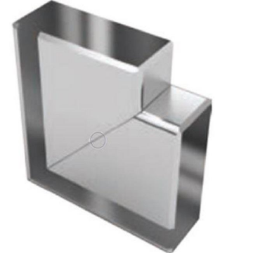 80x30 90 Derece Geniş Kanallı Dirsek Bronz Adet