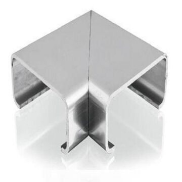 60x25 90 Derece Geniş Kanallı Dirsek Bronz 2 Li