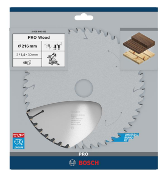 Bosch Optiline 216x30 48 Diş Ahşap Daire Testere