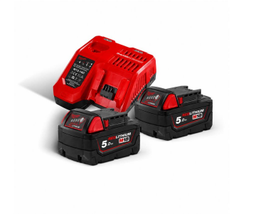 Milwaukee M18 NRG-502 Akü+Şarj Cihazı Paket