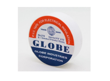 Globe İzolebant 19 mm Elektrik Bandı Beyaz