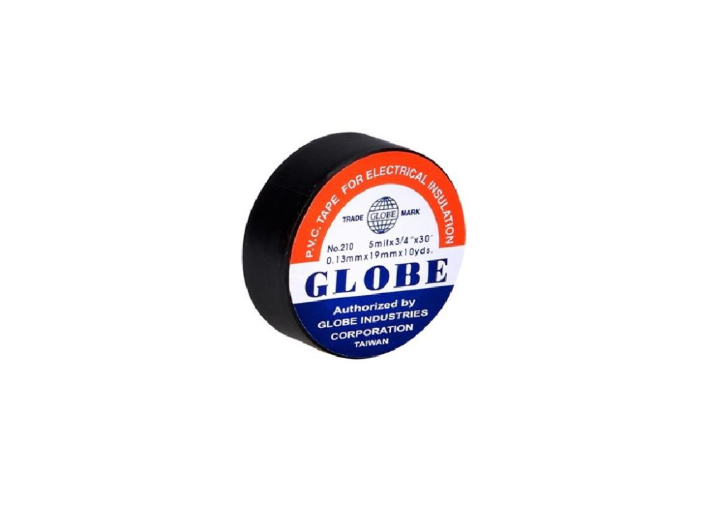 Globe İzolebant 19 mm Elektrik Bandı Siyah