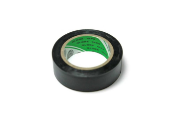 Globe İzolebant 19 mm Elektrik Bandı Siyah