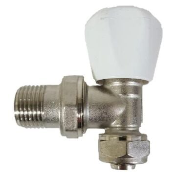 Kalde Köşe Radyatör Vana Hafif Tip Pe-x 1/2'' 16x2