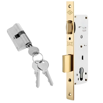 Kale 154 35mm Makaralı Barelli Alüminyum Kilidi