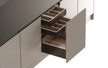 Samet Smart Flow Çekmece Rayı Bordürsüz 450mm