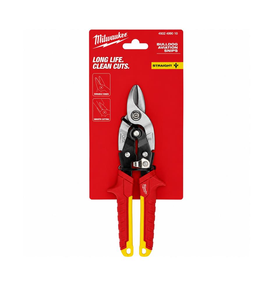 Milwaukee Kaportacı Makası Düz Kısa 210mm