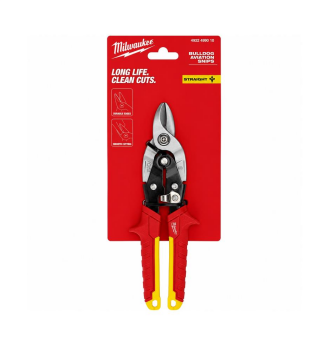 Milwaukee Kaportacı Makası Düz Kısa 210mm
