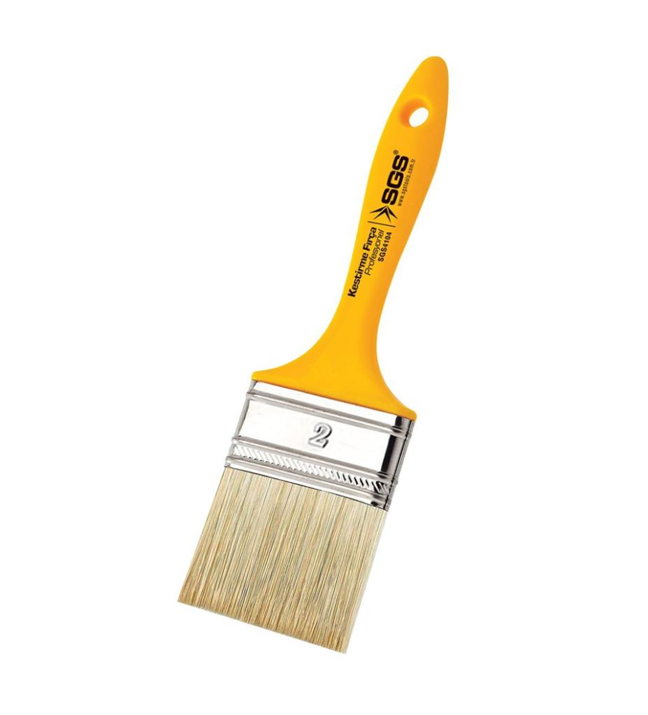 Sgs 4102 Plastik Saplı Kestirme Fırça 2 No