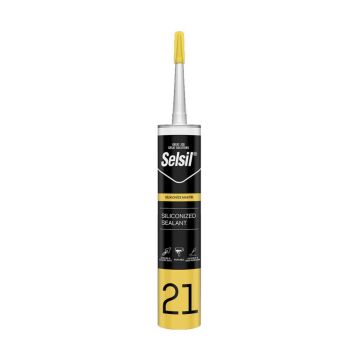 Selsil Silikonize Mastik Bronz Şampanya 500gr