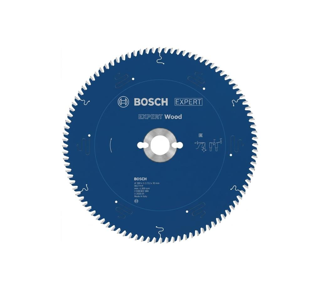Bosch Ahş.Daire Testere Bıçağı 300x30x2,2mm 96Diş