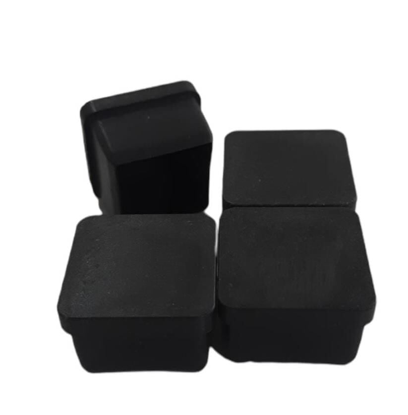 Profil İç Ayak Tapası Plastik Siyah 30x30 mm 4 Lü