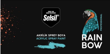 Selsil Sprey Boya Mat Siyah Ral9005 400ml