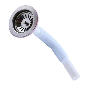 Özbest Geniş Ağızlı Tırnaklı Körüklü Lavabo Sifon