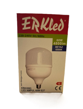 Erkled Torch E-27 Ampül Beyaz 60 W