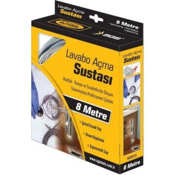Öztürk Susta Sgs973 Lavabo Açma Teli 8 Mt