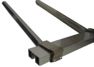 Balkon Kurutma Demiri Kare Korkuluk Bronz 80x30