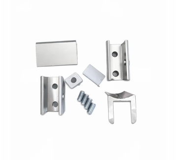 Vidalı Cam Tutucu Klipsi Parlak 4 lü paket