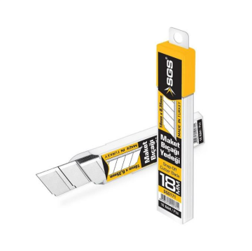 Sgs Maket Bıçağı Yedeği 18x0.4 mm