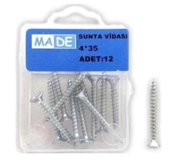 Made Sunta Vidası 4.0X35 ( 1 Kutu:12 Adet) ST-29