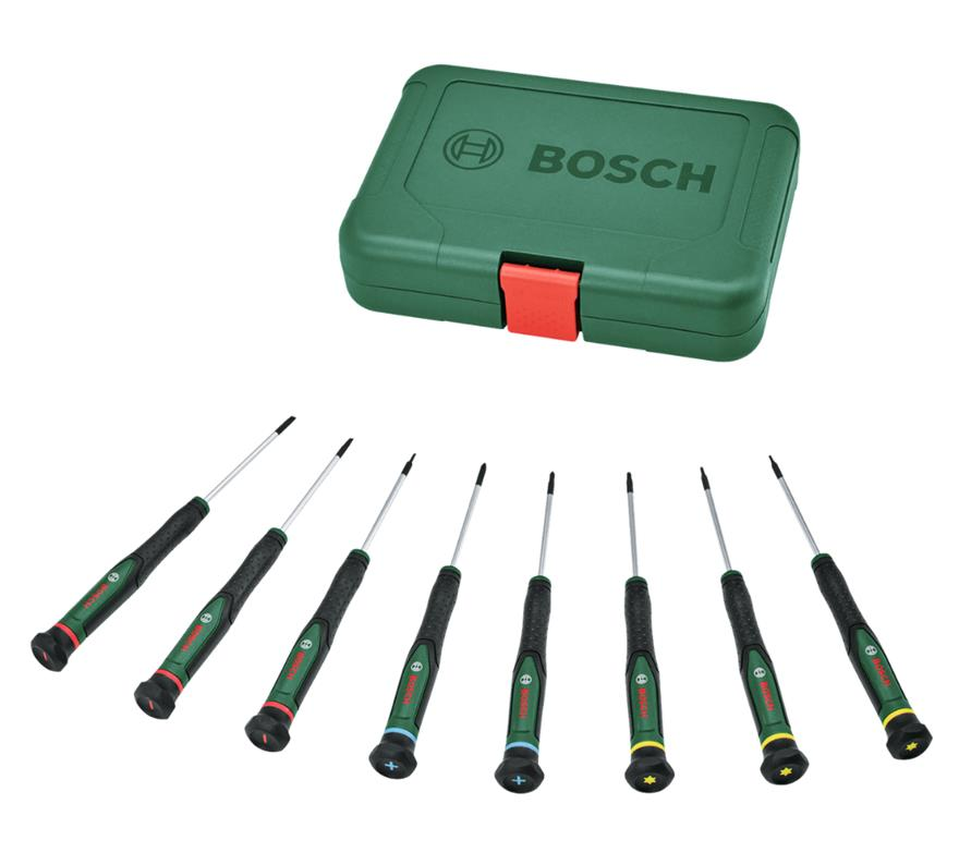 Bosch Hassas Tornavida Seti 8 Parça