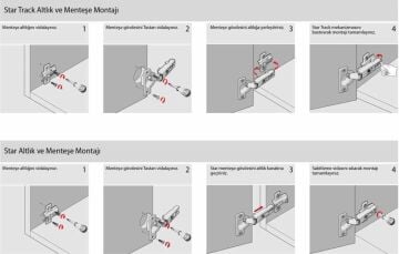 Samet Star 165 Derece Menteşe