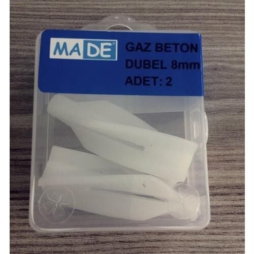 Made Gazbeton Dubel 8 Mm ( 1 Kutu:2 Adet) ST-17