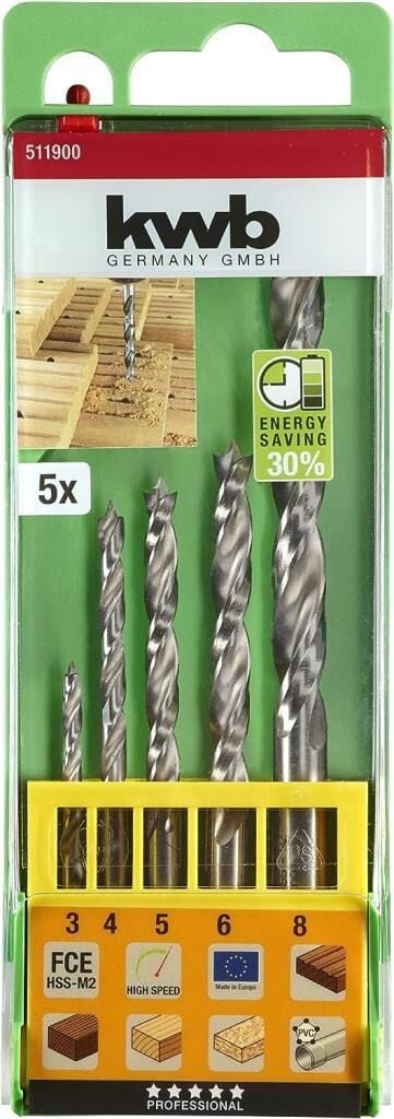 Kwb Ahşap Uç Seti 5 Parça - 49511900