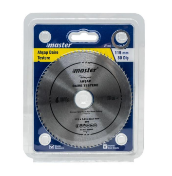 Master Ahşap Daire Testere Bıçağı 115mm 80 Diş
