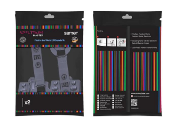 Samet Master Frenli Düz Menteşe Antr.2 li Paket