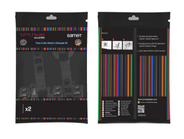 Samet Master Frenli Düz Menteşe Siyah 2 li Paket