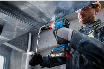 Bosch GDX 18V-285 2x2.0 Ah Akülü Darbeli Somun Sıkma