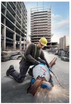 Bosch GCO 230 Metal Kesici Profil Kesme