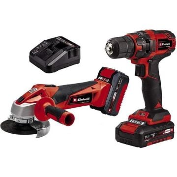 Einhell TC-TK 18 Li Kit Akülü Vidalama Taşlama Set