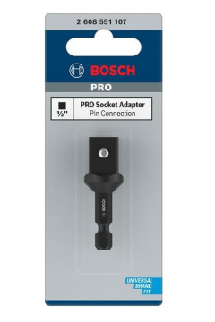 Bosch Impact Lokma Ucu Adaptörü Hex 1/2''