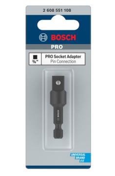 Bosch Impact Lokma Ucu Adaptörü Hex 3/8''
