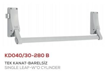 Kale KD040/30-280B Panik Bar Acil Çıkış Kapısı