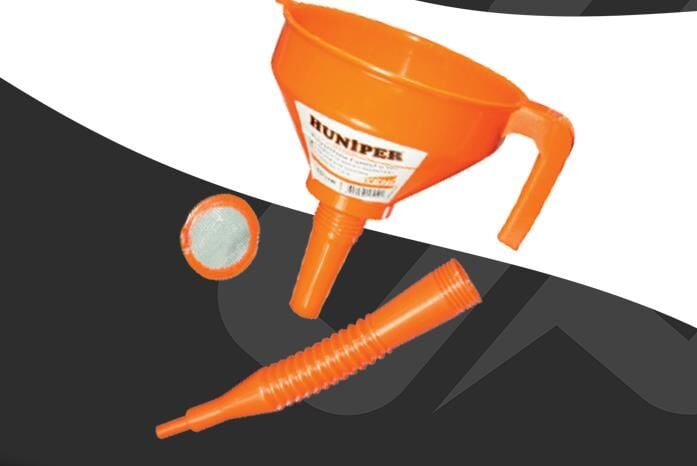 Huniper Çelik Süzgeçli Spiralli Huni Küçük 1.2 Lt
