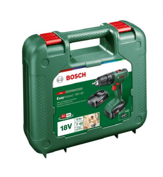 Bosch EasyImpact 18V-40 2x2Ah Darbeli Vidalama
