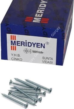 Meridyen Sunta Vidası 5.0x50 200 Lü Paket
