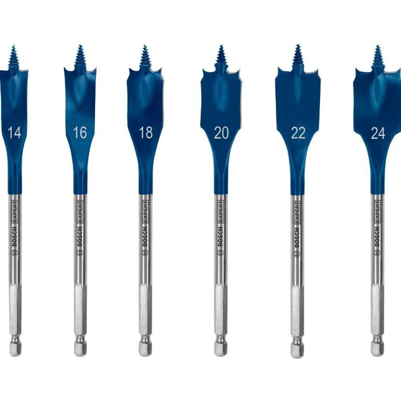 Bosch EXP SCS Yaprak Ahşap Matkap Ucu HEX 6lı