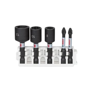 Bosch Impact Control Serisi 5'li Lokma ve Uç Seti