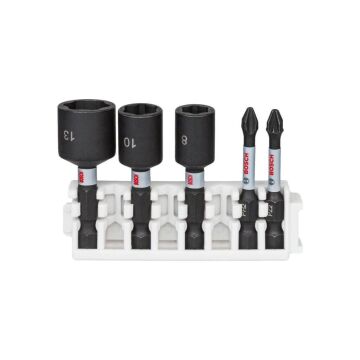 Bosch Impact Control Serisi 5'li Lokma ve Uç Seti