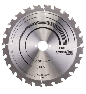 Bosch Daire Testere Bıçağı SE Wood 250x30  24 D